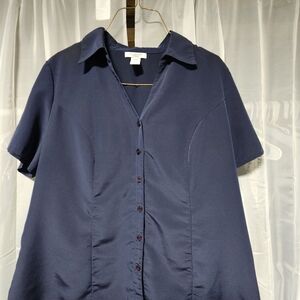 Covington Navy Blouse